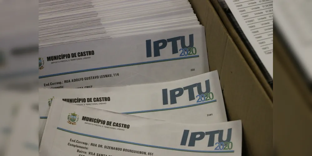 Boletos já estão disponíveis no site da Prefeitura