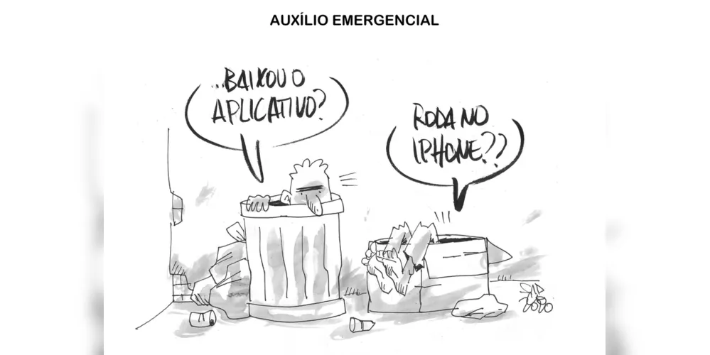 Imagem ilustrativa da imagem Charge da edição desta sexta-feira (26/06/2020) do JM