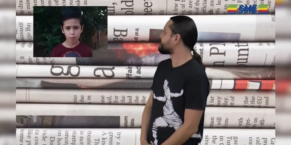 Crianças estão tendo contato com os estudos a distância, por meio do Programa de aulas remotas Vem Aprender