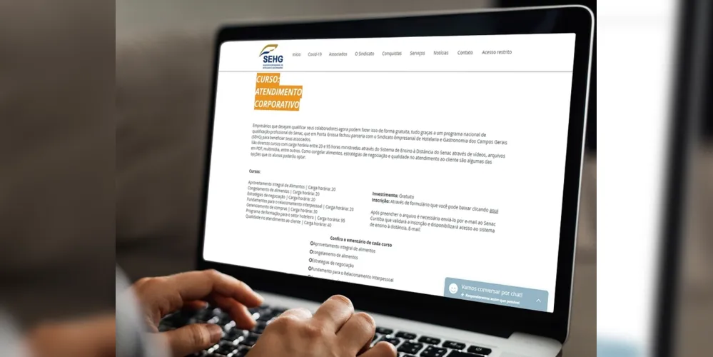 Imagem ilustrativa da imagem Empresários podem ofertar cursos gratuitos junto ao Senac