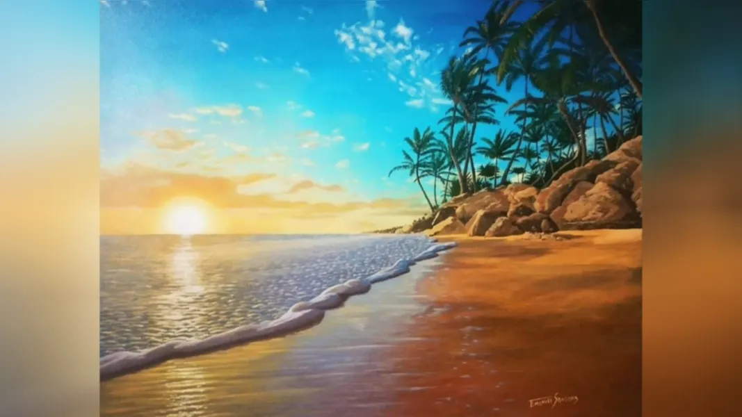 "Praia de Bora Bora"