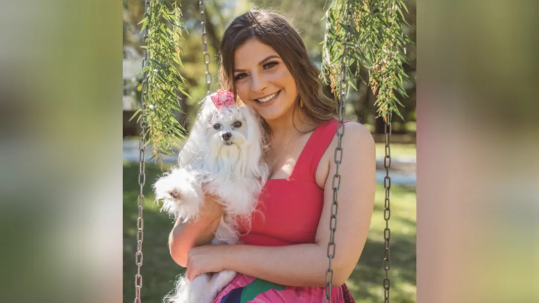 Juliana Rangel e a doce Sofie