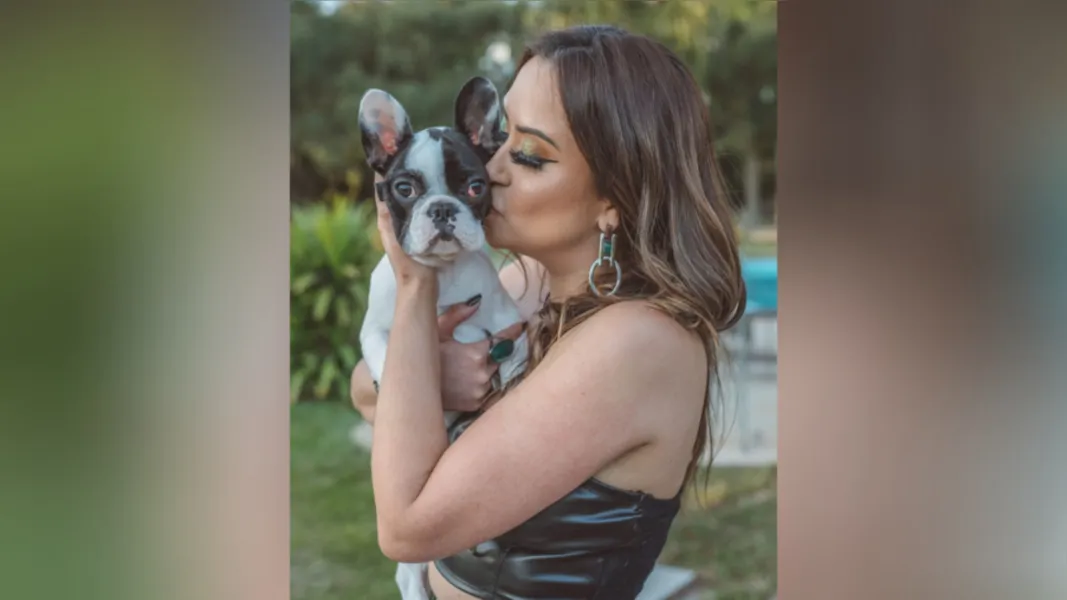 Laynara Mello Pessoa e o seu charmoso Harry