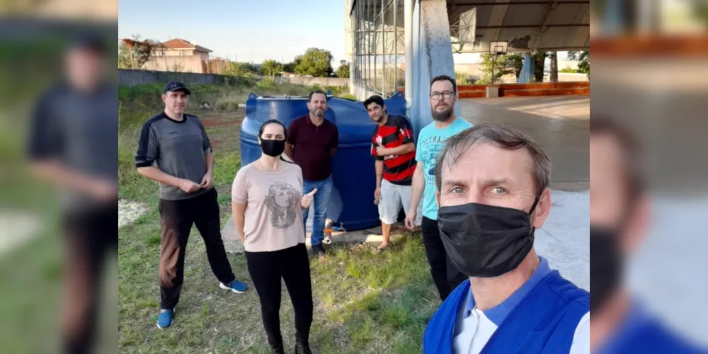 O primeiro local beneficiado pela iniciativa do Rotary Club foi o Colégio Estadual Dorah Gomes Daitschman