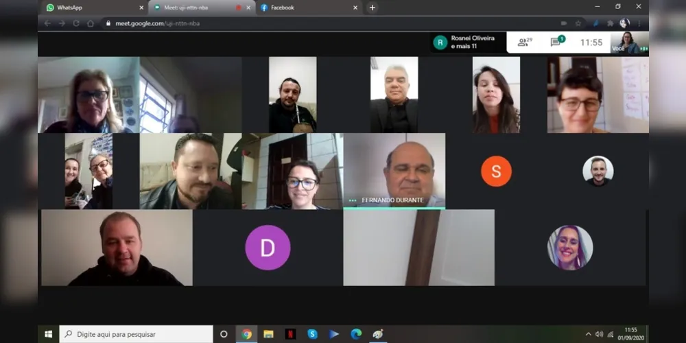 Dirigentes participaram de videoconferência para esclarecer dúvidas sobre os recursos