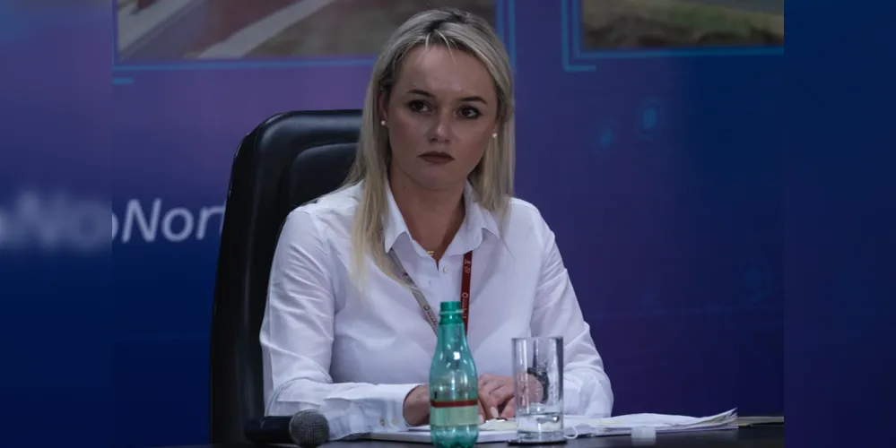 A diretora-presidente da RodoNorte, Thais Labre, comentou sobre a importância das obras que estão em desenvolvimento no município