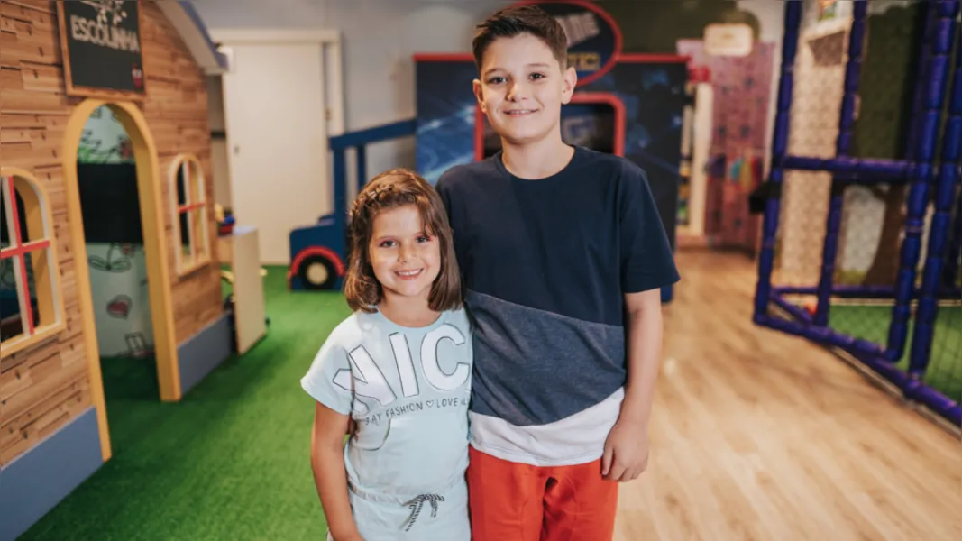 Lucca Mattar Kossatz e Liz Mattar Kossatz