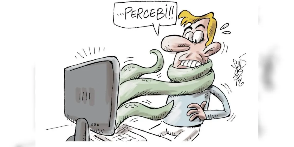Imagem ilustrativa da imagem Charge da edição desta sexta-feira (30/10/2020) do JM