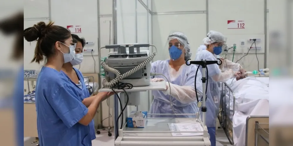Imagem ilustrativa da imagem Com UTIs lotadas, PG registra mais 105 casos de covid