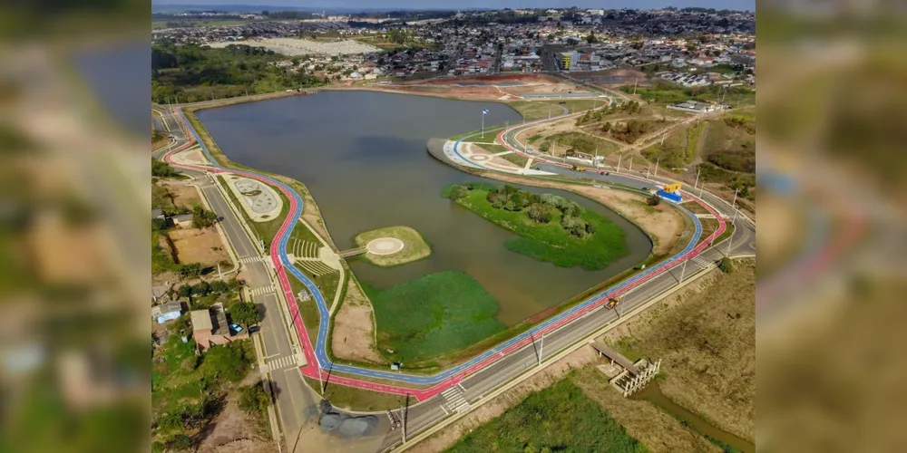 O parque foi viabilizado por meio de Transferência Voluntária da Secretaria de Estado do Desenvolvimento Urbano e de Obras Públicas
