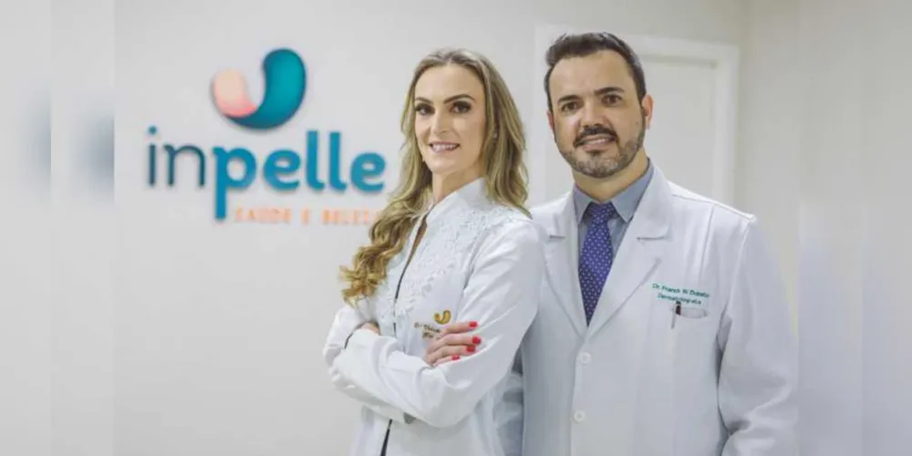 INPELLE - A clínica Inpelle Saúde e Beleza, localizada no Palladium Shopping, comandada pelo médico dermatologista Franck Bobato e a fisioterapeuta Valeska Bobato completou na última sexta-feira (15), seu quinto ano de trabalho em nossa cidade. A Inpelle com sua equipe de profissionais tem a cada dia conquistado novos pacientes sendo assim referência no setor, sempre mantendo a essência que se resume em qualidade no atendimento, modernidade e principalmente e mais importante, a humanidade. Essa tríade tem construído a reputação impecável da Inpelle. Da coluna RC os votos de constante sucesso a toda dedicada equipe de profissionais.