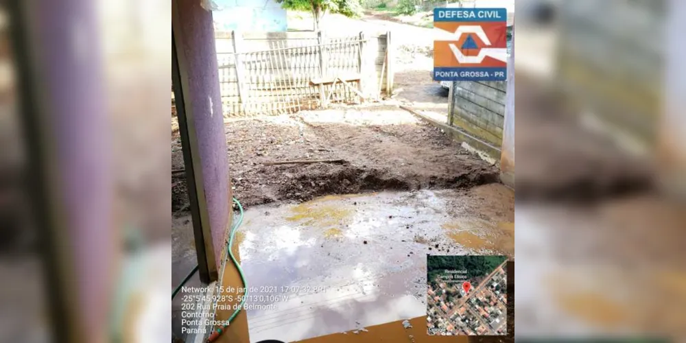 As áreas mais afetadas foram as regiões de Monte Belo e Dom Bosco 