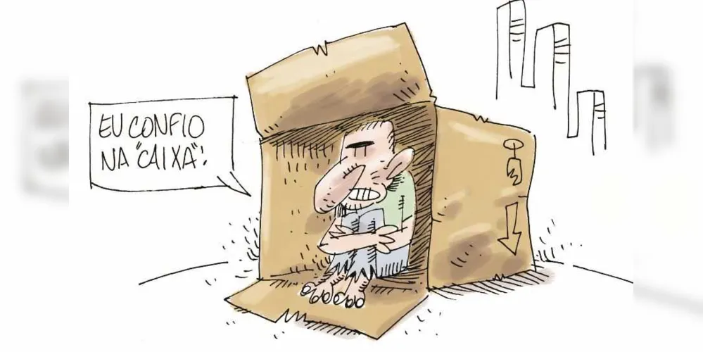 Imagem ilustrativa da imagem Charge da edição desta terça-feira (26/01/2021) do JM