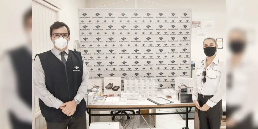 Imagem ilustrativa da imagem Prefeitura recebe doação de aparelhos da Receita Federal