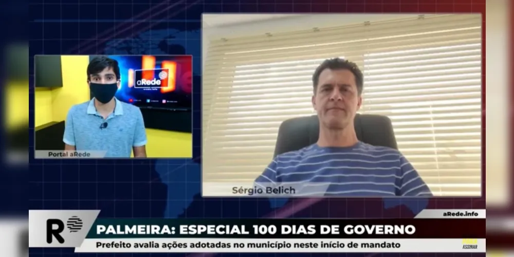 Prefeito também comentou sobre as dificuldades enfrentadas pela cidade no combate à covid-19 e detalhou os diálogos existentes para ampliar a geração de empregos