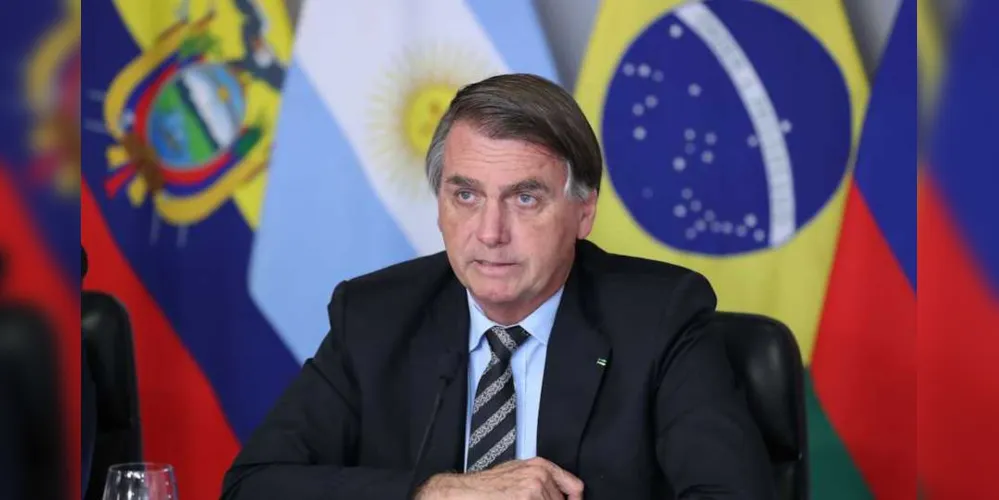 Presidente do Brasil, Jair Messias Bolsonaro (sem partido).