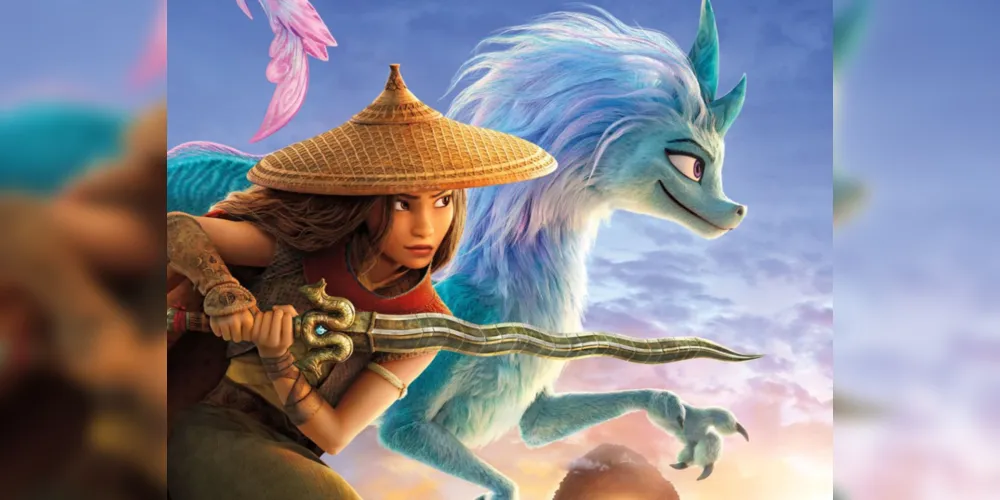 Imagem ilustrativa da imagem Filmes ‘Raya’ e ‘Chorão’ entram em cartaz em PG