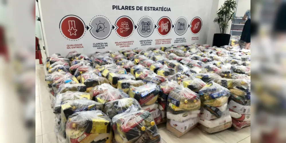 Imagem ilustrativa da imagem 'PG Sem Fome' recebe mais de 8 toneladas de alimentos