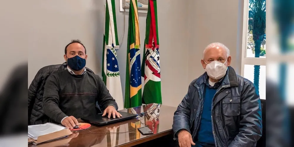 Deputado esteve em reunião com o prefeito nesta sexta-feira (2)