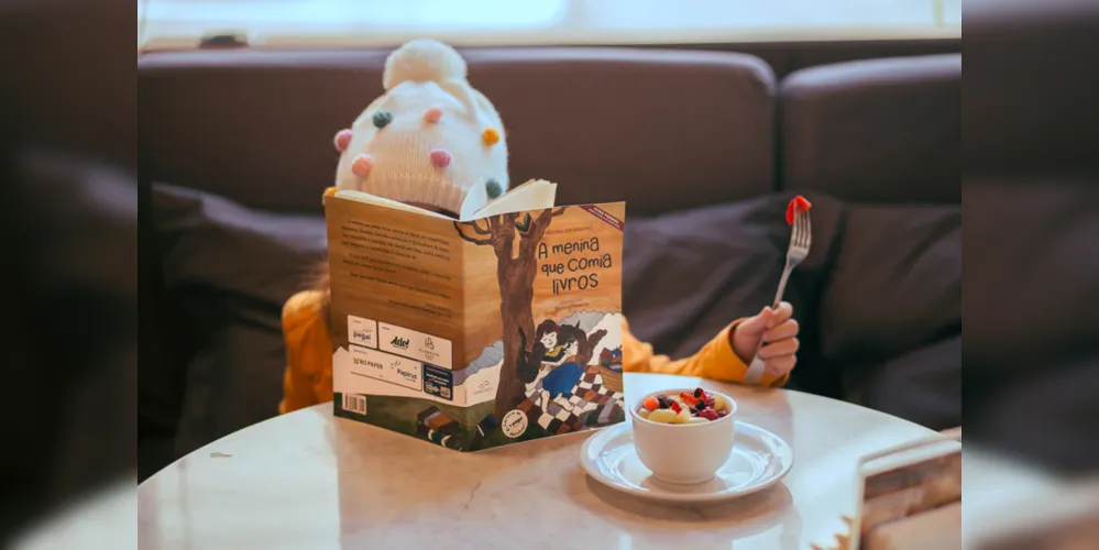 Imagem ilustrativa da imagem Pegaí convida leitores a 'comerem' livros