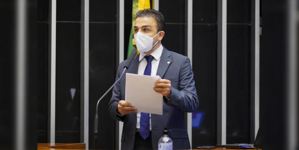 Deputado Aliel Machado (PSB).