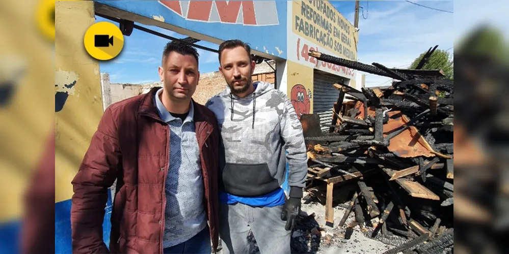 Imagem ilustrativa da imagem Empresário pede ajuda para reconstruir loja em PG