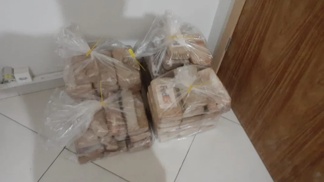 PRF apreende carro com mais de 70 kg de cocaína em PG