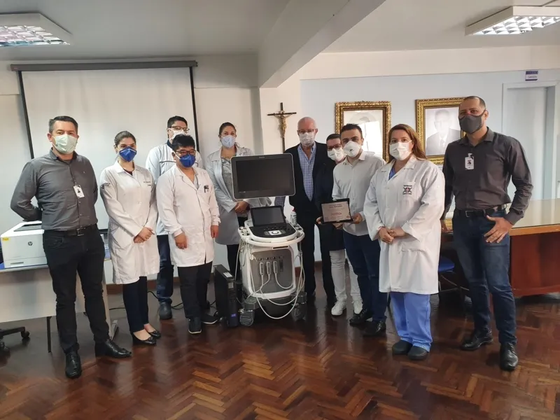 Santa Casa recebe aparelho de ultrassonografia