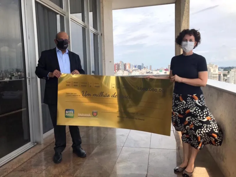 Nota Paraná já repassou mais de R$ 53 milhões em prêmios aos contribuintes -  Curitiba, 28/09/2021  -  Foto: SEFA