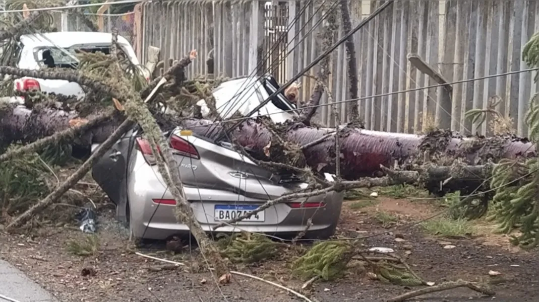 Corpo de Bombeiros e a Defesa Civil estão atendendo aos chamados da população prejudicada