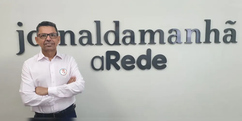 Atual reitor da universidade ponta-grossense, Miguel Sanches Neto.