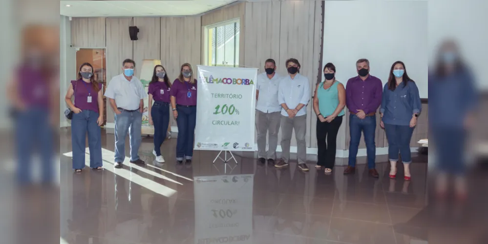 Anúncio do projeto ‘Telêmaco Borba - Território 100% Circular (TC100)’ foi realizado no fim de 2021