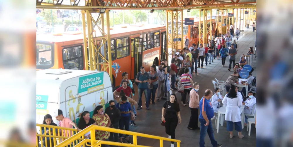 Ação acontece nesta quinta, das 9 às 13 horas, no Terminal Central