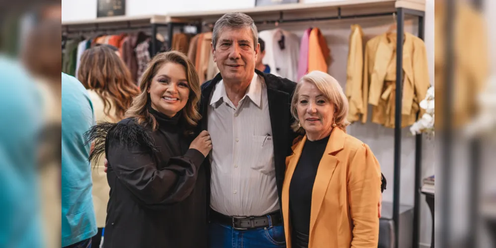 Suelen Domareski, Luiz de Almeida e Elisa Prestes de Almeida