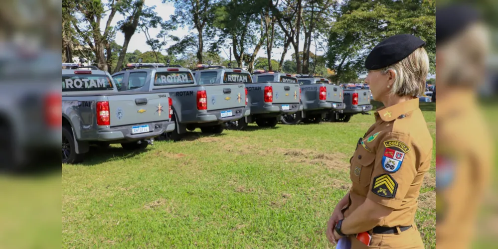 A renovação da frota alcança todas as regiões do Estado e faz parte de um plano de modernização das polícias no Paraná