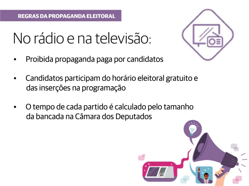 Campanha eleitoral começa dia 16 de agosto; veja as regras