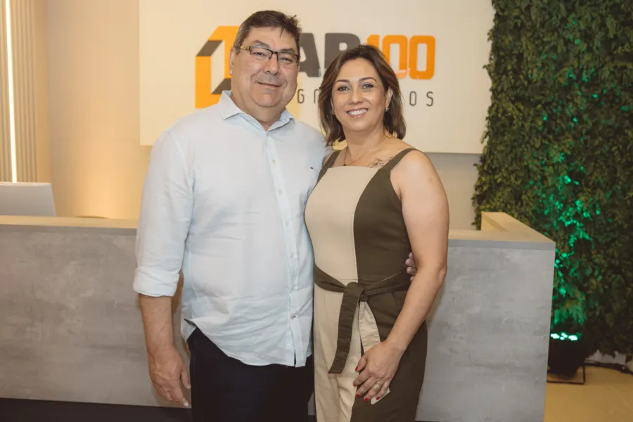 Fernando Correia e Christiane Gaspar