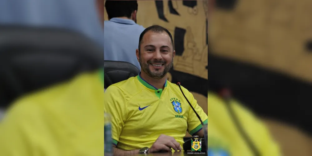 Daniel Milla, presidente da Câmara Municipal de Ponta Grossa.