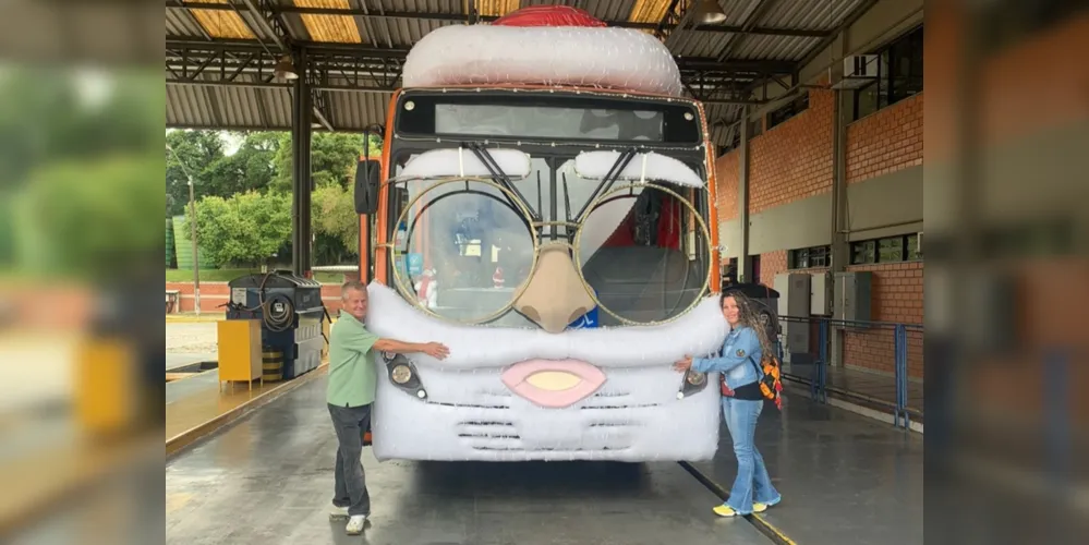 Ônibus do Papai Noel estará, neste fim de semana, passando pelos terminais central e Uvaranas