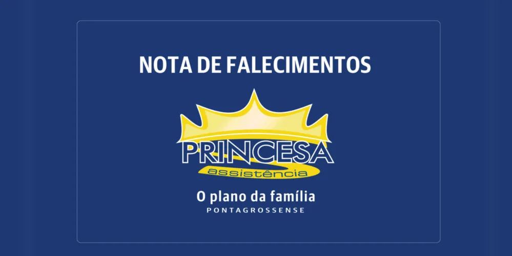 Veja a lista de sepultamentos e falecimentos desta quinta-feira (24), divulgado pelo Serviço Funerário Municipal de Ponta Grossa