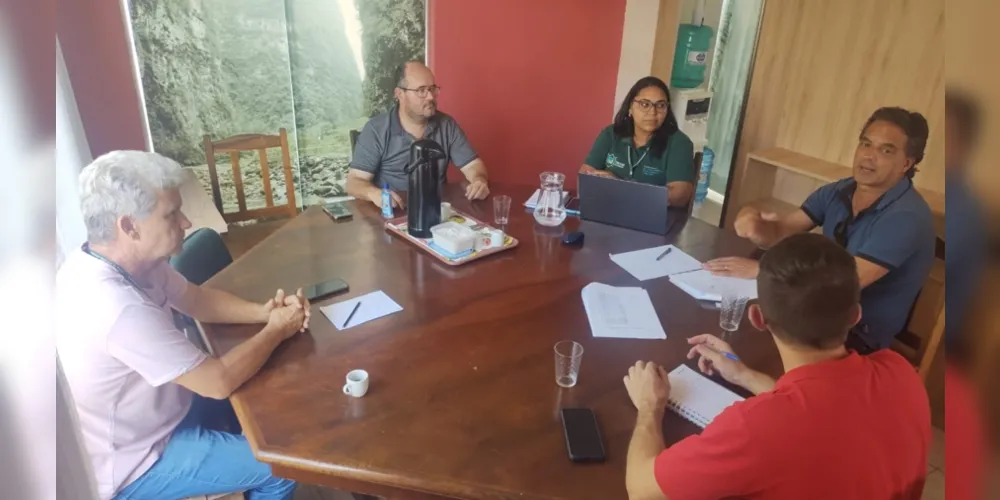 Reunião abordou planejamento visando a abertura de processo licitatório