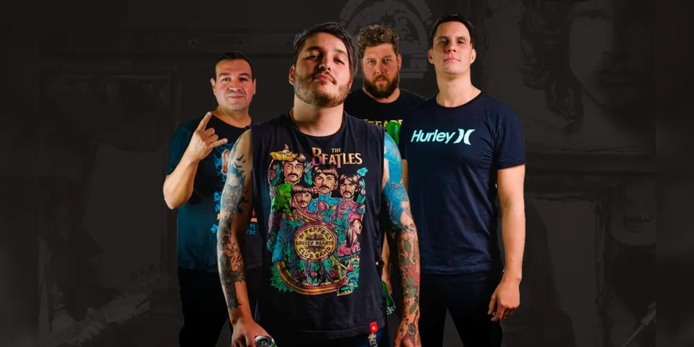 No sábado estará no Estação PG a ‘Banda Baterry’.