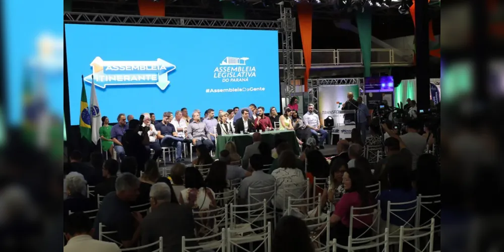 A Assembleia Itinerante foi lançada pela Mesa Executiva para receber as demandas das regiões