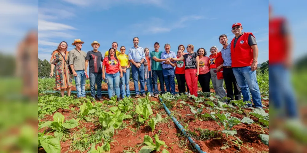 Lideranças políticas marcaram presença na cidade ponta-grossense