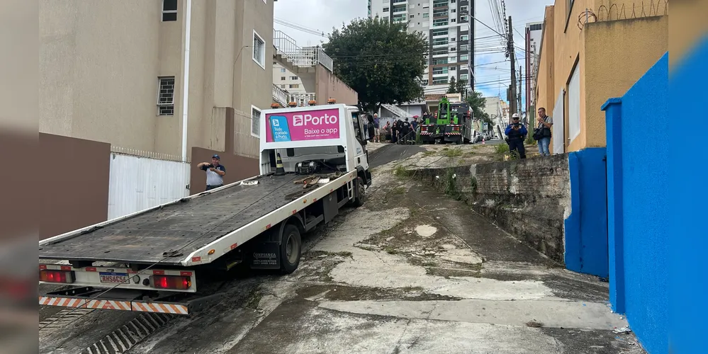 O acidente aconteceu nas proximidades do Ginásio de Esportes Borell Du Vernay