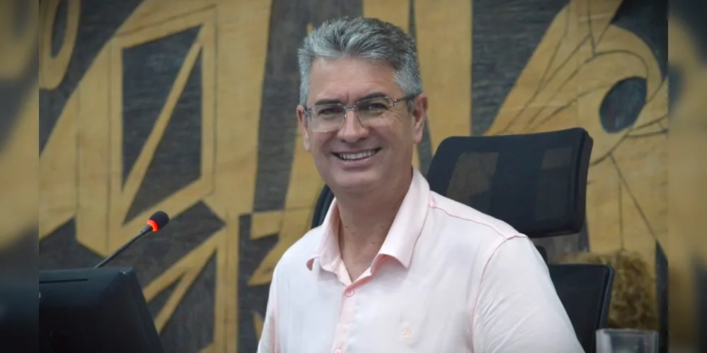 Vereador Julio Küller é o presidente da Câmara Municipal de Ponta Grossa