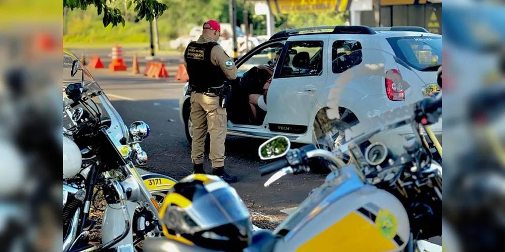 O policiamento nas rodovias se intensificará nos feriados de Páscoa e Tiradentes