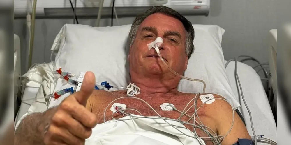Bolsonaro foi submetido a uma laparotomia exploradora no último domingo