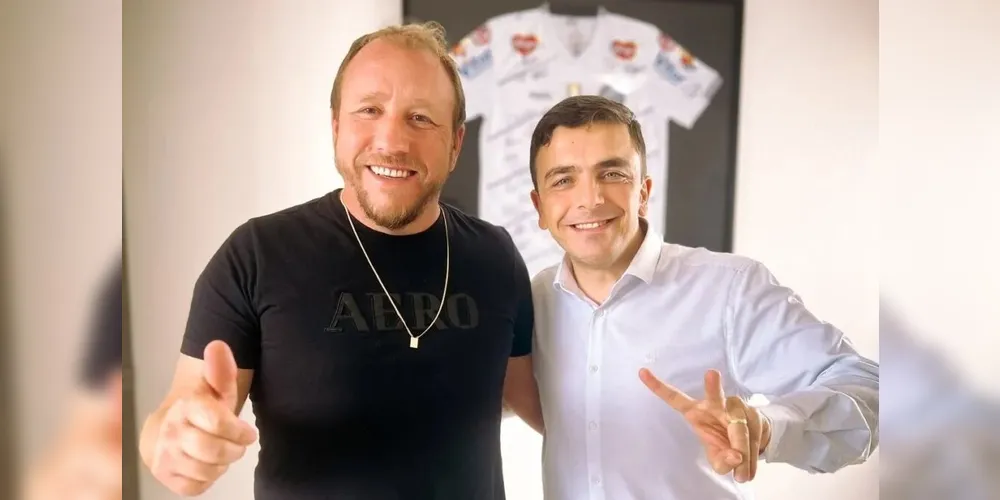 Laercio Cipriano e Aliel Machado destacaram as novas moradias para Rebouças