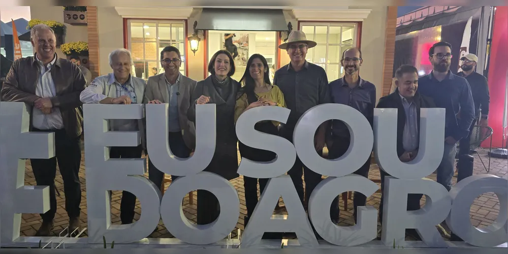 Cristina Graeml esteve na Agroleite a convite de Júlio Küller